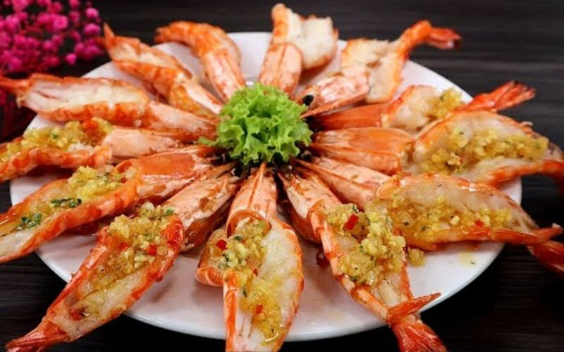 Tôm xốt bơ thơm ngon, béo ngậy